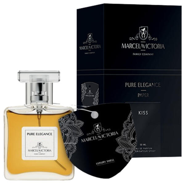 Ароматизатор для авто спрей "Pure Elegance" Kiss (Поцілунок) 50мл Tasotti