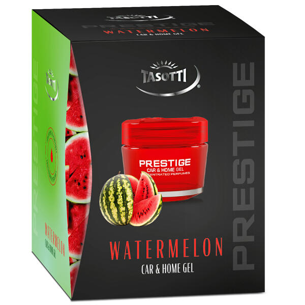 Ароматизатор для авто гелевий "Gel Prestige" Watermelon (Кавун) 50мл Tasotti