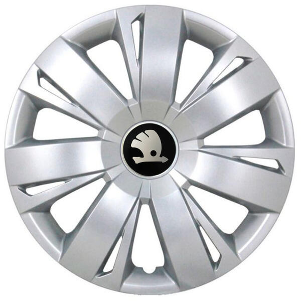 Ковпаки автомобільні R16 SJS 411 для Skoda, 4 шт.