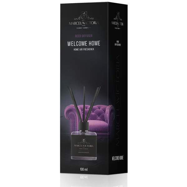 Аромадифузор для дому "Reed Diffuser" Welcome Home (Ласкаво просимо додому) 100мл Marcela&Victoria