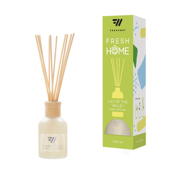 Аромадифузор для дому "FreshHome" Lily of the valley (Конвалія) 100мл FreshWay