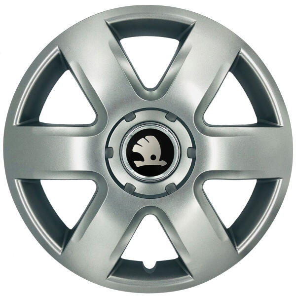 Ковпаки автомобільні R15 SJS 337 для Skoda, 4 шт.