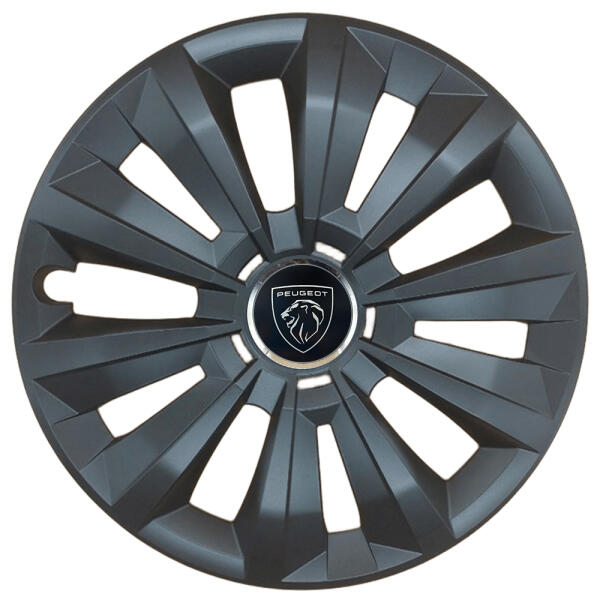 Ковпаки автомобільні R15 SJS 346 для Peugeot, 4 шт.
