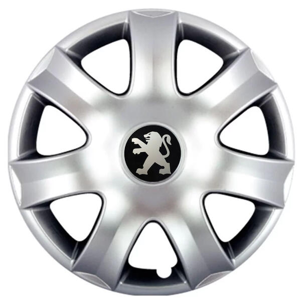 Ковпаки автомобільні R14 SJS 223 для Peugeot, 4 шт.