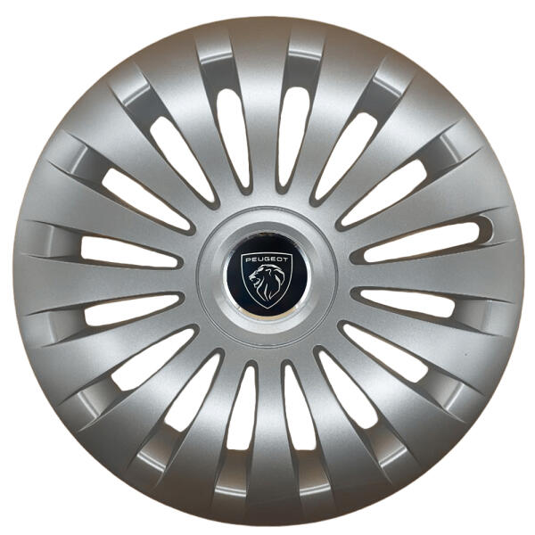 Ковпаки автомобільні R17 SJS 504 для Peugeot, 4 шт.