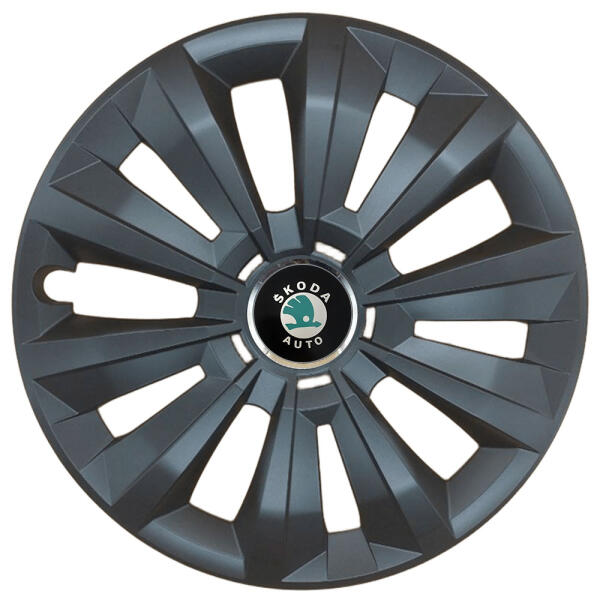 Ковпаки автомобільні R15 SJS 346 для Skoda, 4 шт.