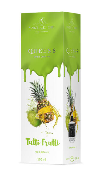 Аромадифузор для дому "Queens White" Tutti Frutti (Тутті Фрутті) 100мл Marcela&Victoria