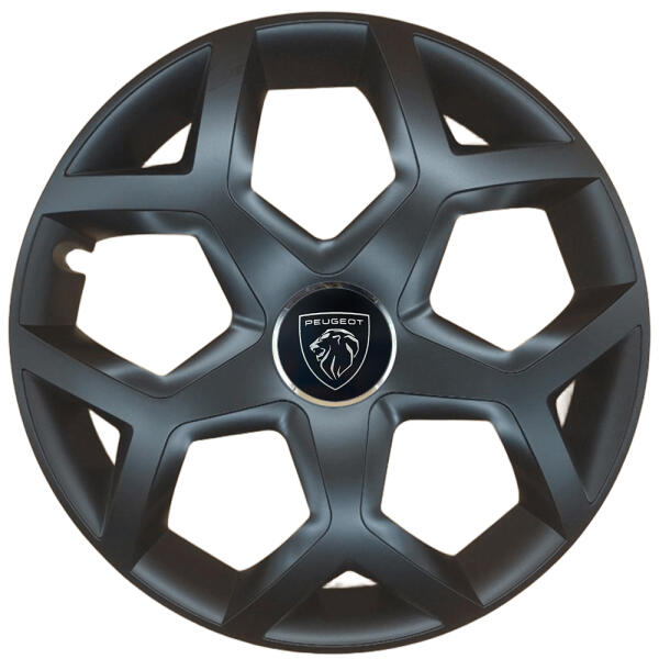 Ковпаки автомобільні R16 SJS 435 для Peugeot, 4 шт.