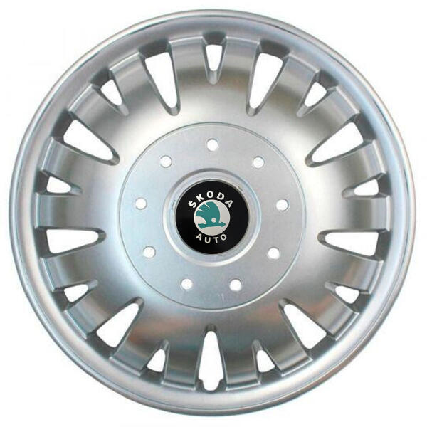 Ковпаки автомобільні R16 SJS 410 для Skoda, 4 шт.