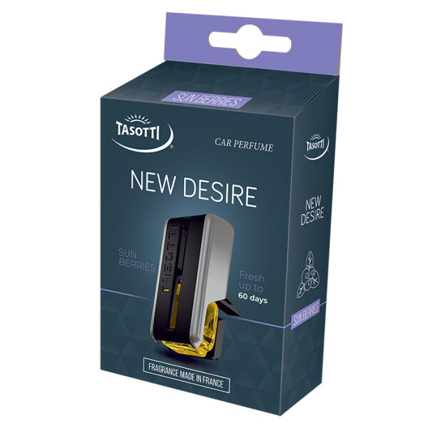 Ароматизатор для авто на обдув "New Desire" Sun Berries (Сонячні ягоди) 8мл Tasotti