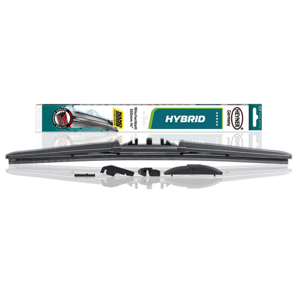 Щітка склоочисника HEYNER Hybrid, гібридна, 350 мм, арт. 024000