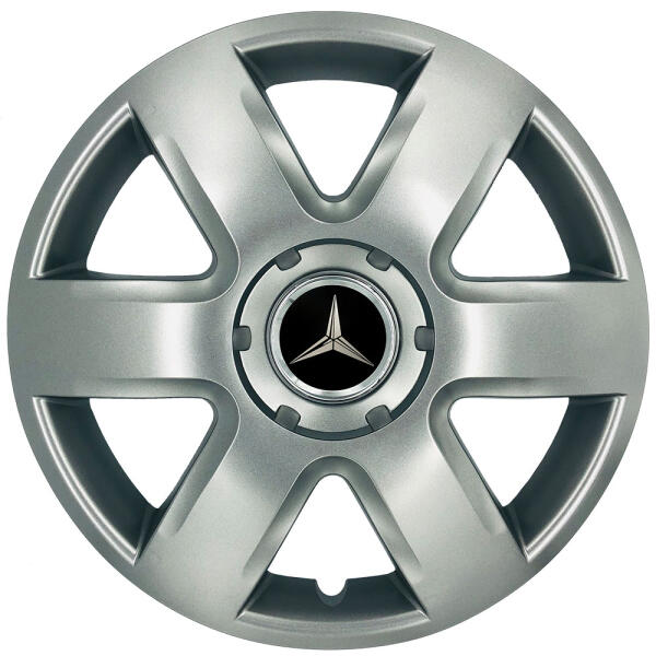 Ковпаки автомобільні R15 SJS 337 для Mercedes-Benz, 4 шт.