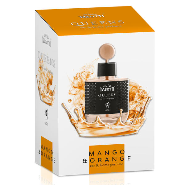 Аромадифузор для дому "QUEENS" Mango and Orange (Манго та апельсин) 100мл Tasotti