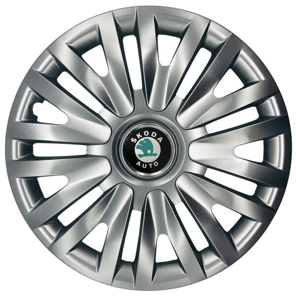 Ковпаки автомобільні R15 SJS 313 для Skoda, 4 шт.