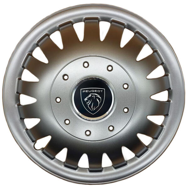 Ковпаки автомобільні R15 SJS 320 для Peugeot, 4 шт.