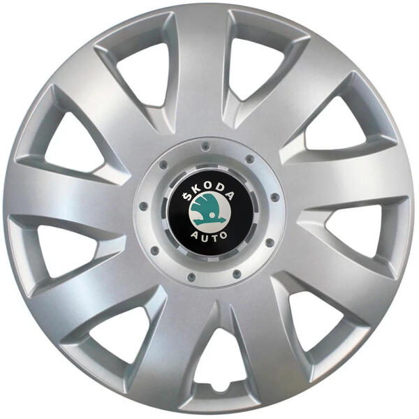 Ковпаки автомобільні R15 SJS 311 для Skoda, 4 шт.