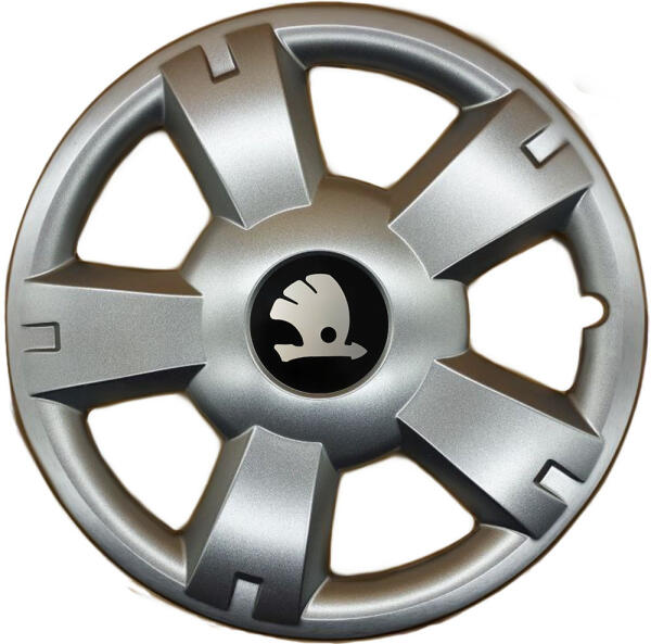 Ковпаки автомобільні R14 SJS 201 під болти для Skoda, 4 шт.