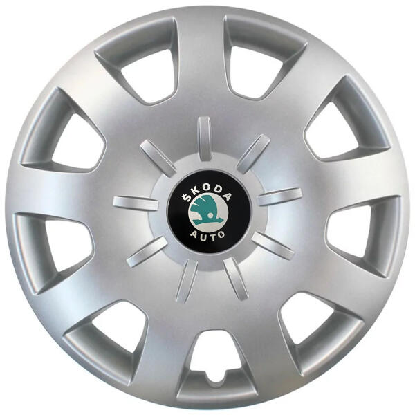 Ковпаки автомобільні R15 SJS 314 для Skoda, 4 шт.