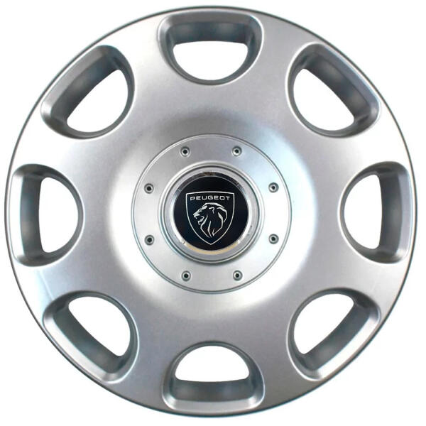 Ковпаки автомобільні R14 SJS 208 під болти для Peugeot, 4 шт.