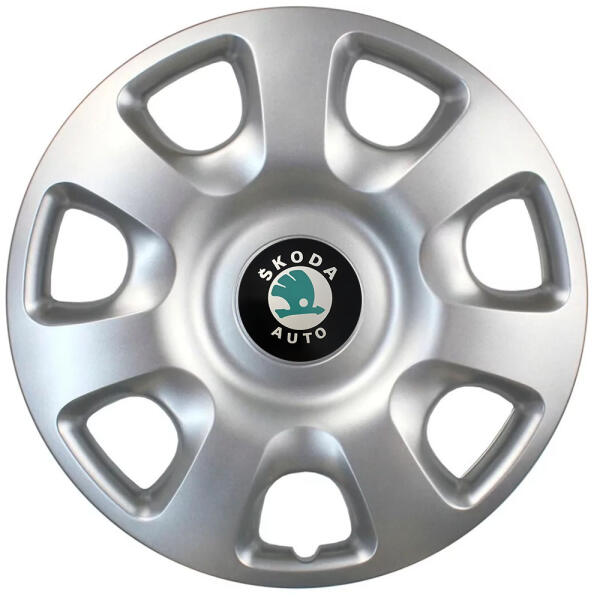 Ковпаки автомобільні R15 SJS 336 для Skoda, 4 шт.