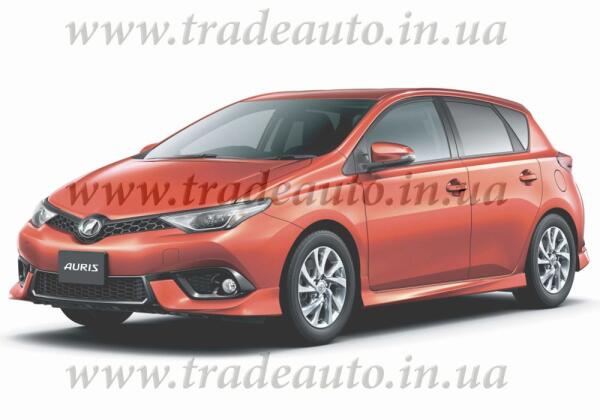 Дефлектори вікон (вітровики) для Toyota Auris II (2012–2018), хетчбек, вставні, 4шт., HEKO