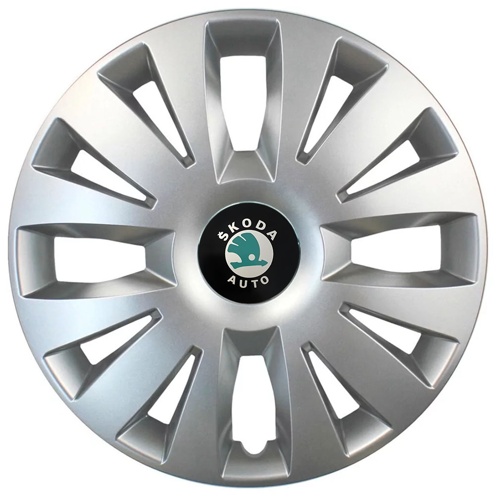 Ковпаки автомобільні R15 SJS 324 для Skoda, 4 шт.