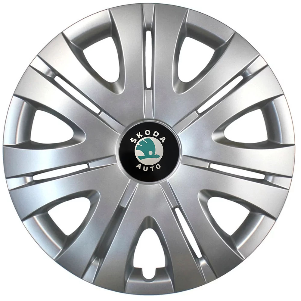 Ковпаки автомобільні R16 SJS 408 для Skoda, 4 шт.