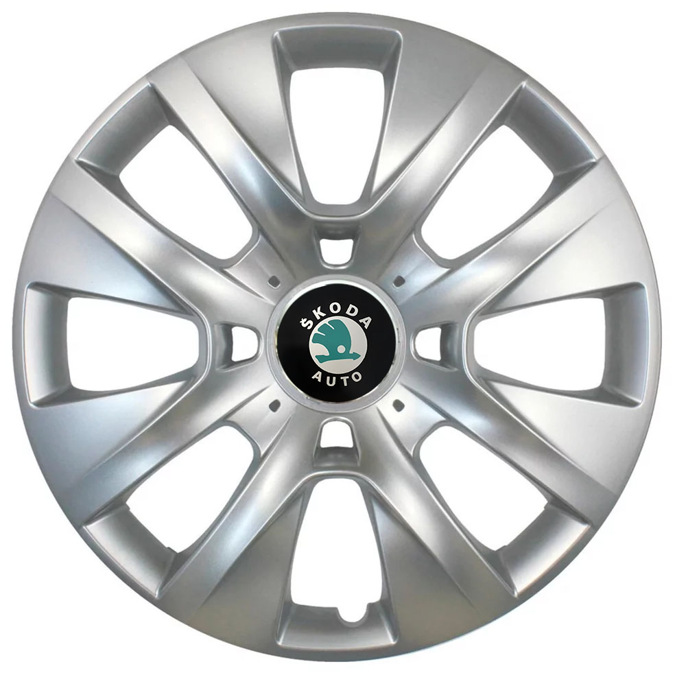 Ковпаки автомобільні R14 SJS 225 для Skoda, 4 шт.