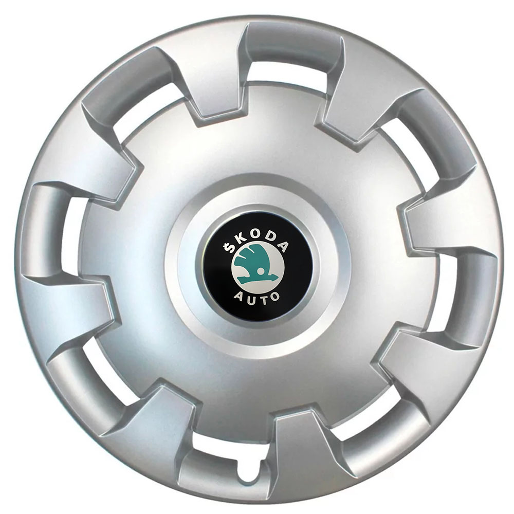 Ковпаки автомобільні R15 SJS 303 для Skoda, 4 шт.