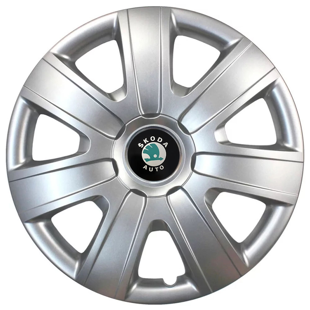 Ковпаки автомобільні R14 SJS 224 для Skoda, 4 шт.