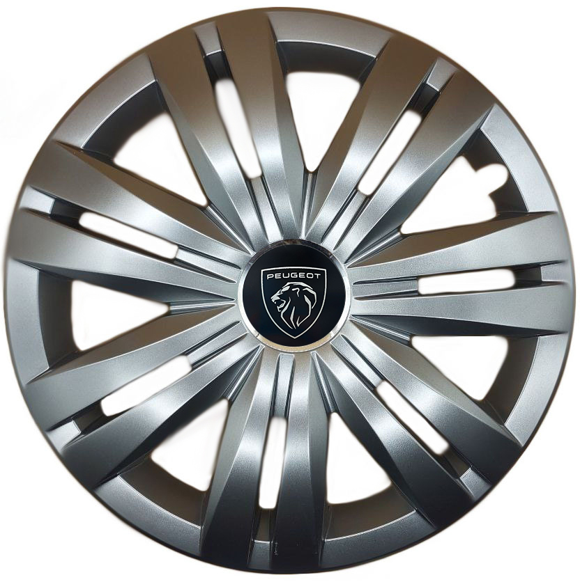 Ковпаки автомобільні R17 SJS 501 для Peugeot, 4 шт.
