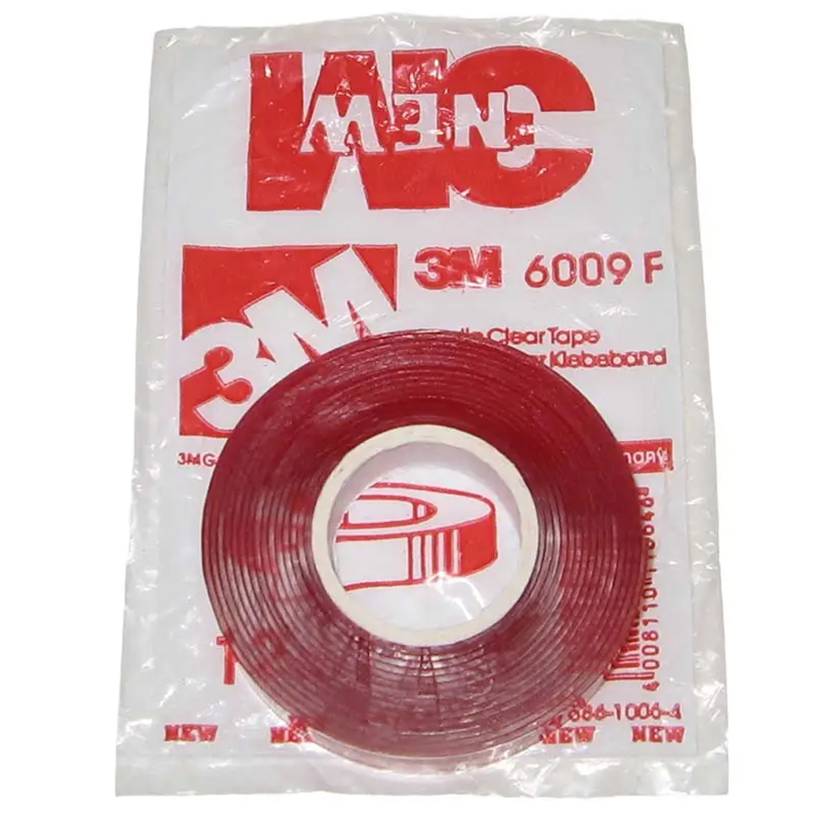 3M Скотчі та ізолента  скотчі двухсторонні ЗМ GT6009F 2м/15mm, прозорий
