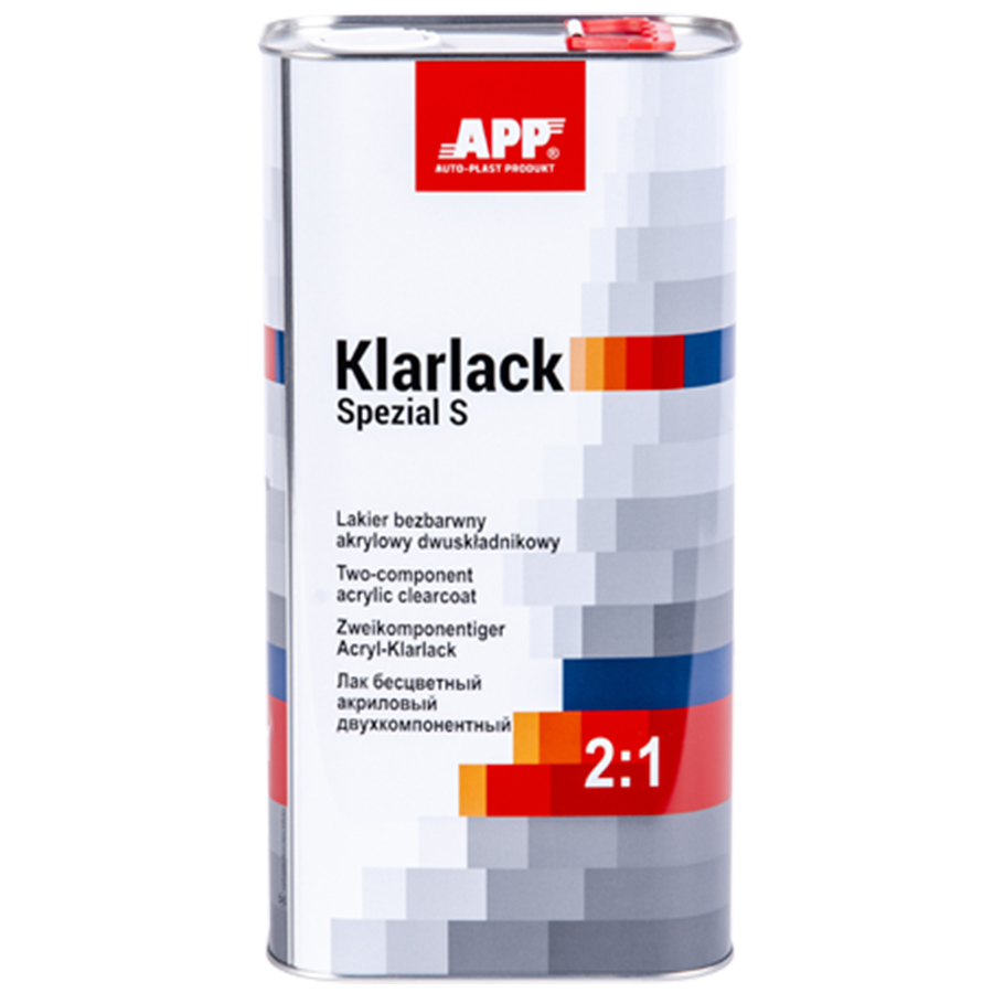 APP  Лак акриловий APP 2K HS Acryl Klarlack Spezial S 2:1 5 л