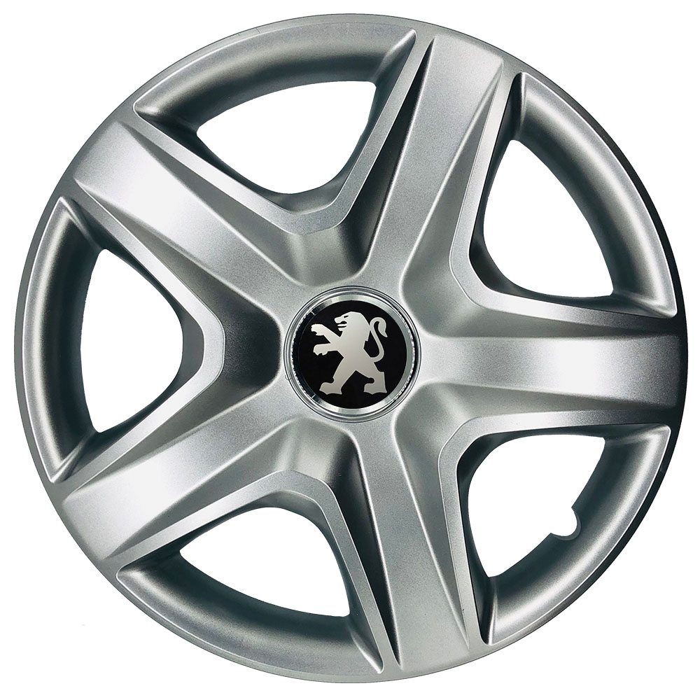 Ковпаки автомобільні R16 SJS 418 для Peugeot, 4 шт.
