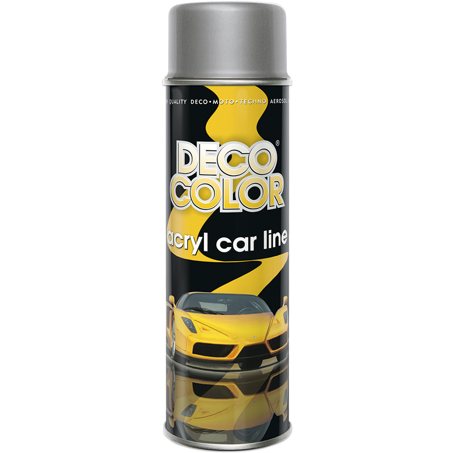 Deco Сolor  Фарба аерозольна Deco color  акрилова 500 мл Срібний