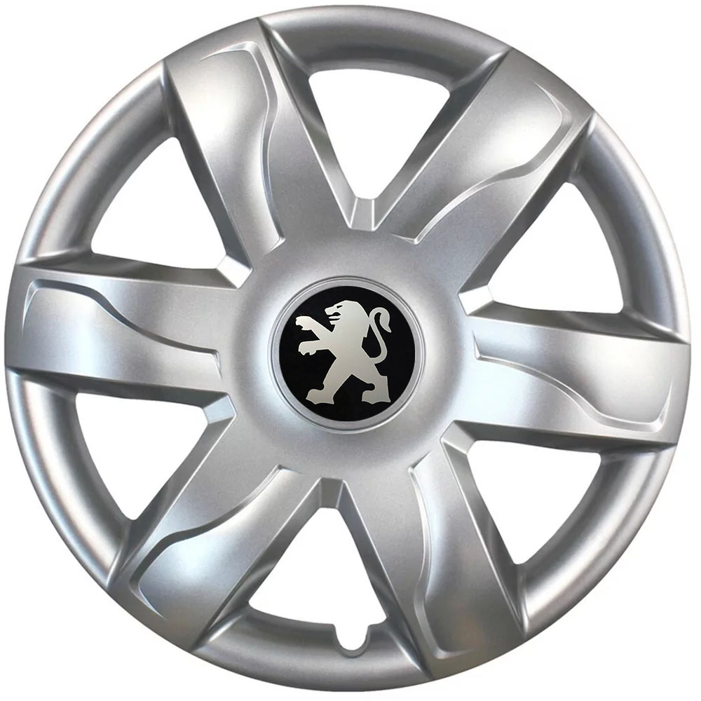 Ковпаки автомобільні R15 SJS 318 для Peugeot, 4 шт.