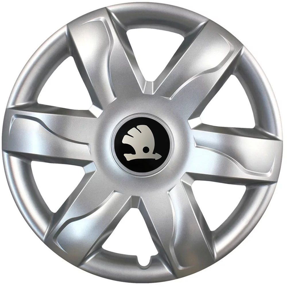 Ковпаки автомобільні R15 SJS 318 для Skoda, 4 шт.