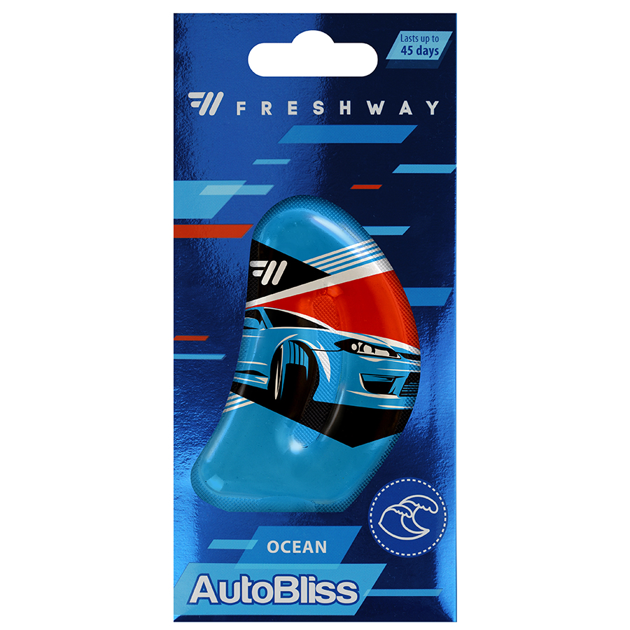 Ароматизатор рідкий Fresh Way  "AutoBliss" Ocean 8ml (24/384)