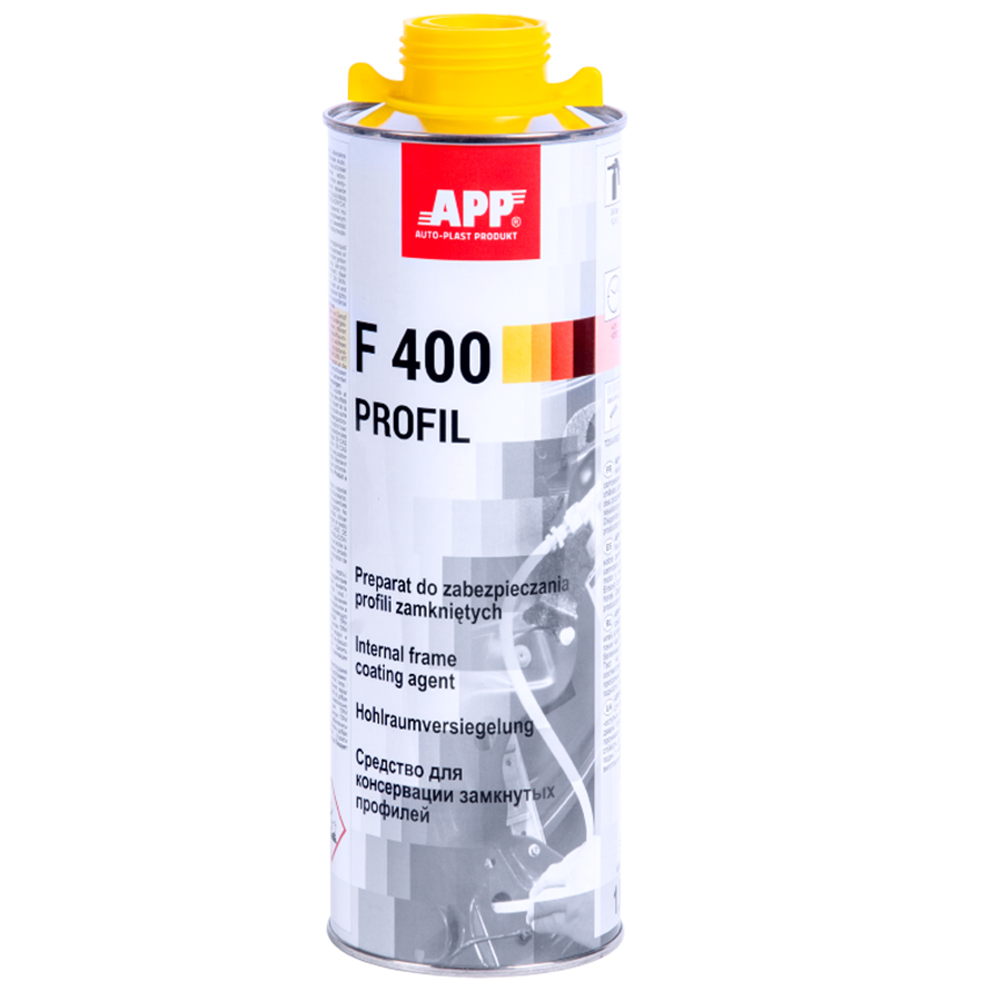APP  Мовіль APP F400 Profil 1l, янтарний, 07.2026 - ТЕРМІНИ