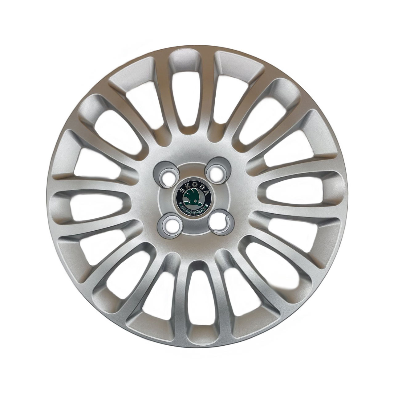 Ковпаки автомобільні R15 AK A161 під болти для Skoda, 4 шт.