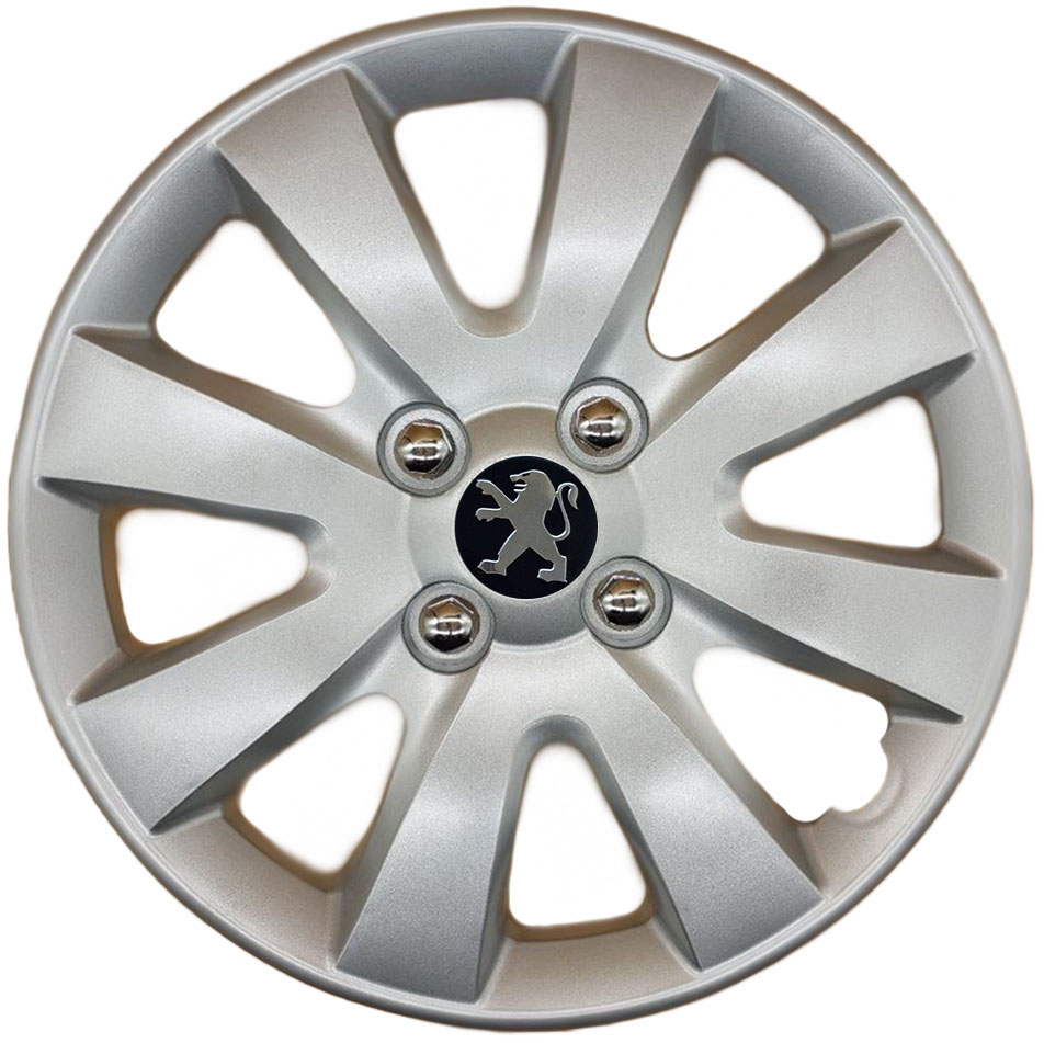 Ковпаки автомобільні R15 AK A129 для Peugeot, 4 шт.