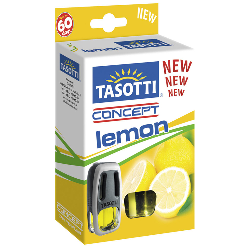 Ароматизатор на обдув  "Concept" Lemon 8ml (уп.24шт/ ящ.96шт)