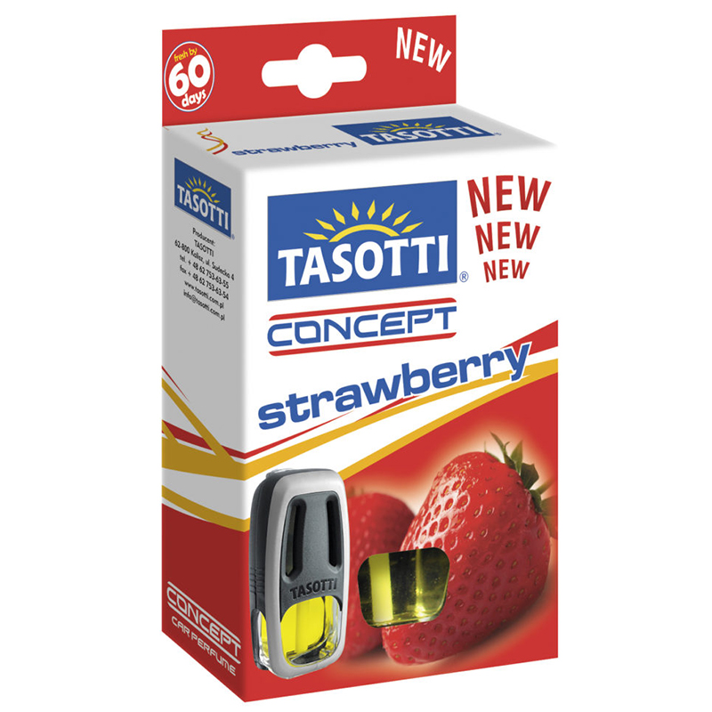Ароматизатор на обдув  "Concept" Strawberry 8ml (уп.24шт/ ящ.96шт)