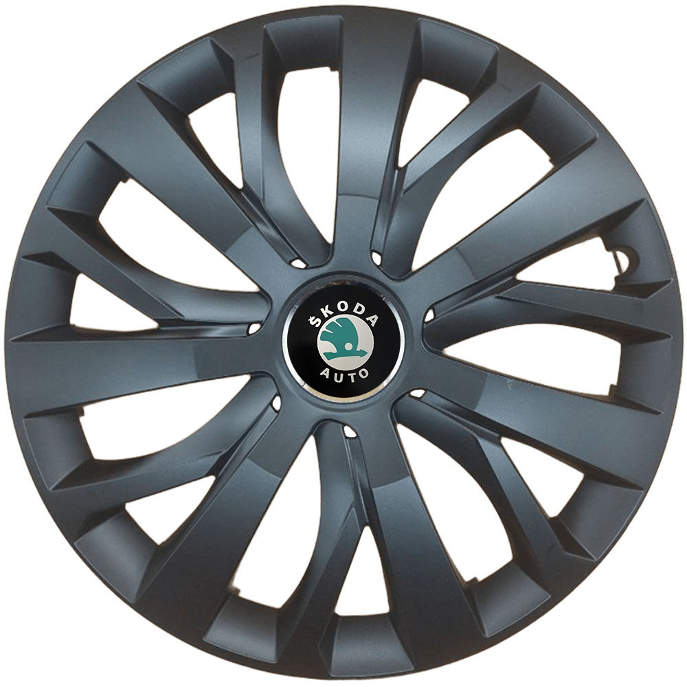 Ковпаки автомобільні R16 SJS 432 для Skoda, 4 шт.