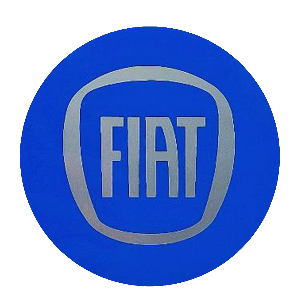 Ковпак колісний SJS / емблеми    FIAT пластик синій