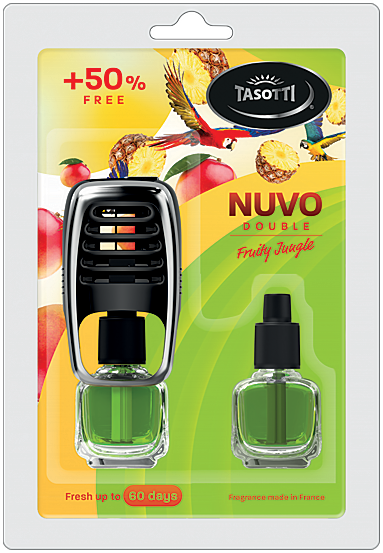 Ароматизатор на обдув  "Nuvo" Double Blister Fruity Jungle 8ml (уп.12шт), з запаскою
