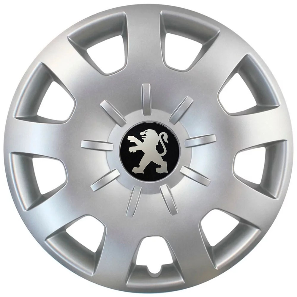 Ковпаки автомобільні R15 SJS 314 для Peugeot, 4 шт.