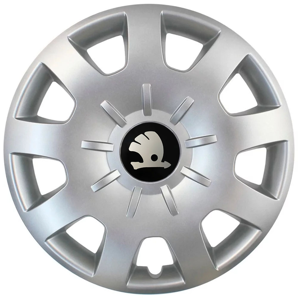 Ковпаки автомобільні R15 SJS 314 для Skoda, 4 шт.