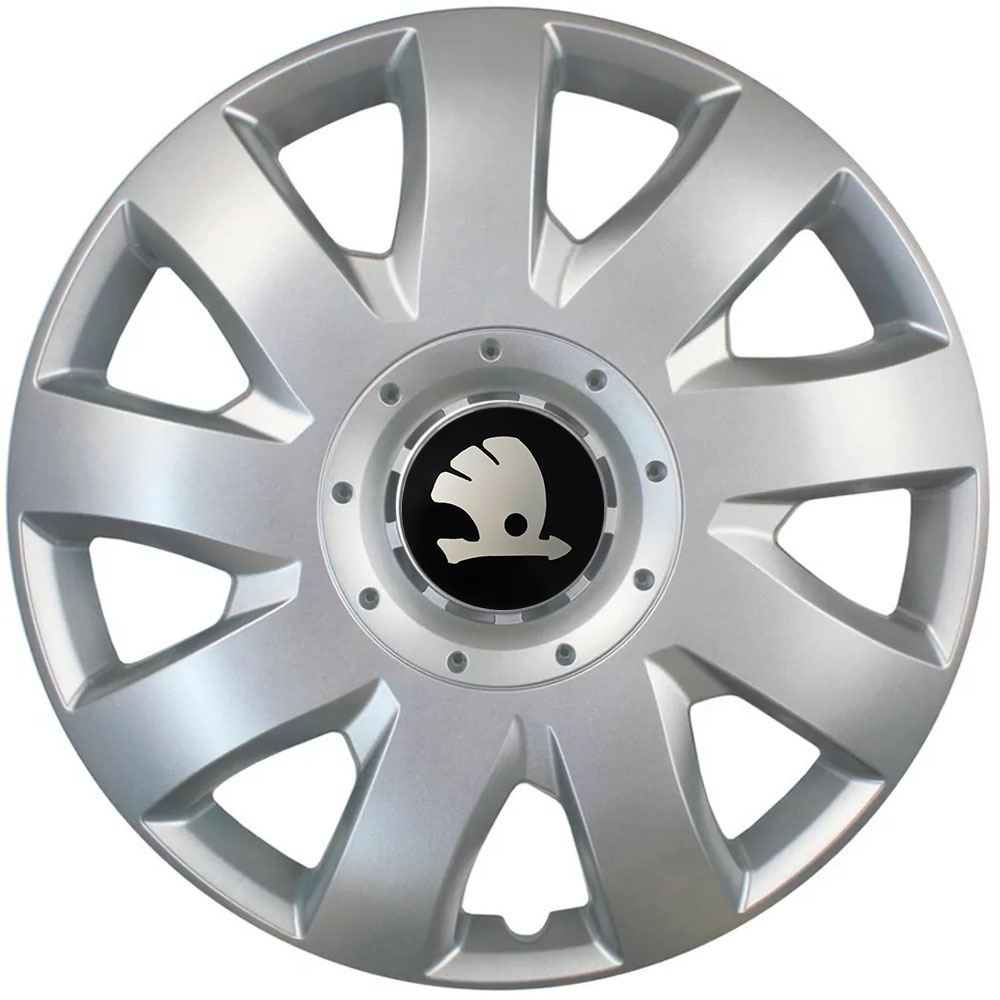 Ковпаки автомобільні R15 SJS 311 для Skoda, 4 шт.