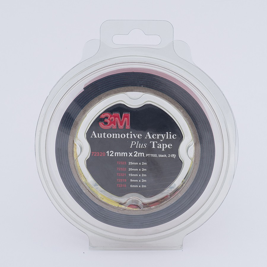 3M Скотчі та ізолента  скотчі двухсторонні ЗМ 1100 2м/_12 mm ЗМ , піноакрилова,  (уп.2 шт)